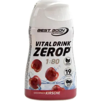 Nápoj pro sportovce Best Body nutrition Vital drink Zerop 48 ml - višeň