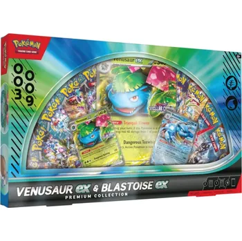 Společenská hra Pokémon Venusaur ex & Blastoise ex Premium Collection
