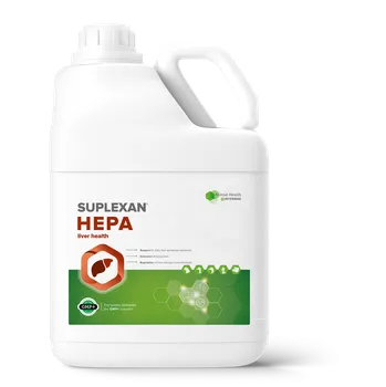 Krmivo pro hospodářské zvíře SUPLEXAN® HEPA regulace funkcí jater a slinivky drůbež 1litr