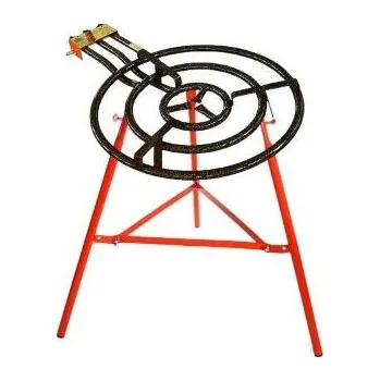 Vařič Set hořák M60 Paella 60 cm se třemi okruhy a trubkovým stojanem s výztuhou