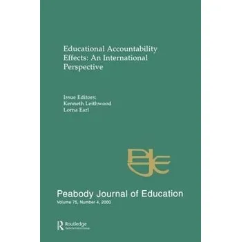 Kniha Educational Accountability Effects