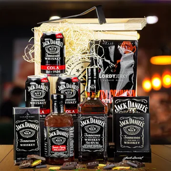 Dárkový potravinový koš Bedna test