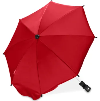 Stříška na kočárek CARETERO Deštník/slunečník ke kočárku Červená