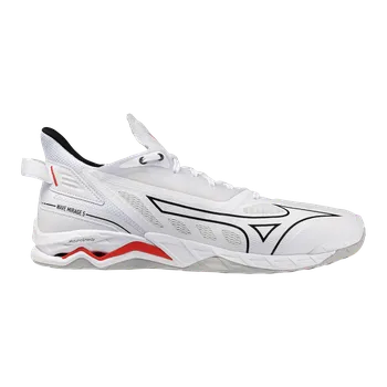Pánská sportovní obuv MIZUNO Wave Mirage 5 / White/Black/Fiery Red 8 UK - 8 UK - 42 EUR - 27 cm