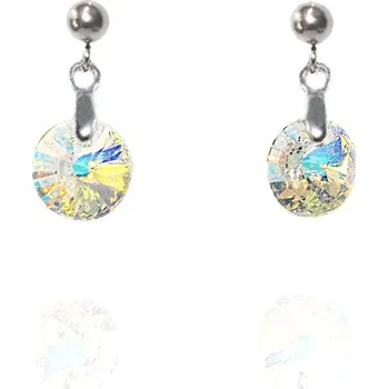 Náušnice Náušnice s krystaly Rivoli AB - 1 Pár