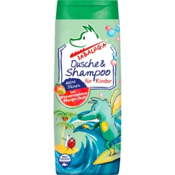 Kosmetika Elkos Tabaluga Dětský Sprchový gel s vůní Manga a Vodního Melounu 2v1 na tělo a vlasy 300ml