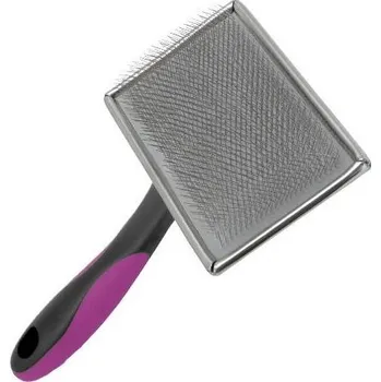 Péče o srst a drápky IBAŇEZ Drátkový kartáč měkký Velikost: L