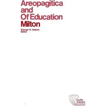 Kniha Areopagitica and Of Education - Milton, John