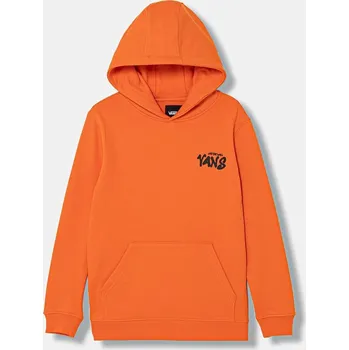 Chlapecké oblečení Dětská bavlněná mikina Vans VN000VY6FLM1 oranžová 22X, vel. 165-173