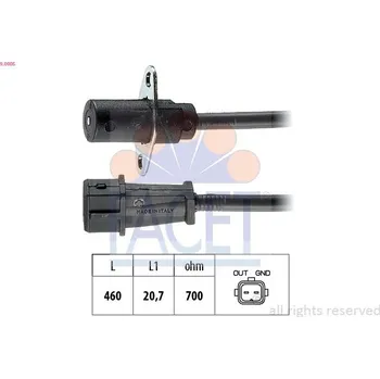 Kliková hřídel Generátor impulsů, klikový hřídel FACET 9.0005