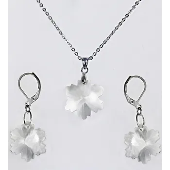 Souprava šperků Souprava čirý krystal - Sada