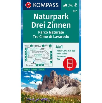 Drei Zinnen,Tre Cime di Lavaredo (Kompass 047)
