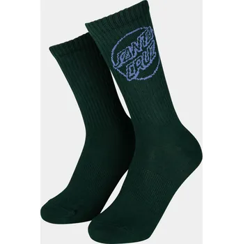 Pánská móda Santa Cruz Opus Dot 2 Pack (off white/emerald) 4-7, bílá