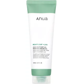 Pleťový peeling Anua Heartleaf LHA Moisture Peeling Gel hydratační gelový peeling 120 ml
