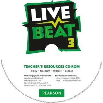 Učebnice Live Beat 3 Teacher's Resources CD-ROM