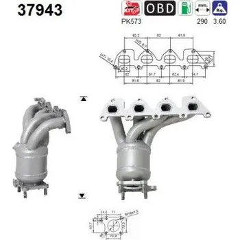 Katalyzátor Katalyzátor AS 37943