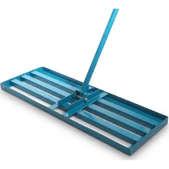 Hrábě Bituxx Nivelační hrábě na vyrovnání trávníku modré 91 x 25 cm s násadou 184 cm 1227/1 ZAHRADA Sklad6 1227_1 (ZAHRADA Sklad6 )