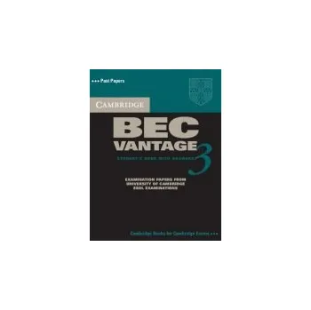 Cizí jazyk Cambridge BEC Vantage 3 Student's Book with Answers - Cambridge ESOL