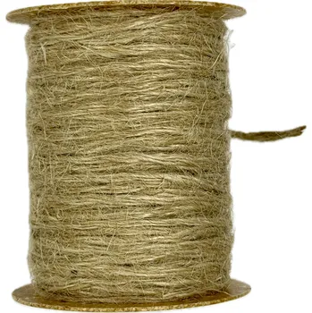 Stuha Jutový provázek GoGreen Twist – přírodní 2mm × 10m (Kroucený jutový provázek v klasické přírodní barvě)