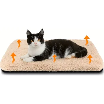 Pelíšek pro psa Samozahřívací podložka pro psy i kočky Barva: Hnědá, Velikost: S