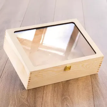 Dárkový potravinový koš Krabice na Dárkový Set Contraband se Sklem 34x25 cm Standardní víko