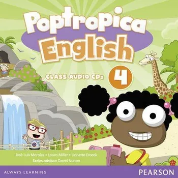 Učebnice Poptropica English American Edition 4 Audio CD - Salaberri, Sagrario a Jolly, Aaron