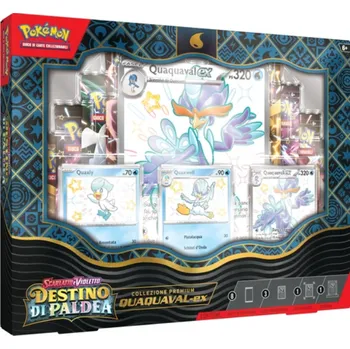 Společenská hra Pokémon Paldean Fates: Quaquaval ex Premium Collection