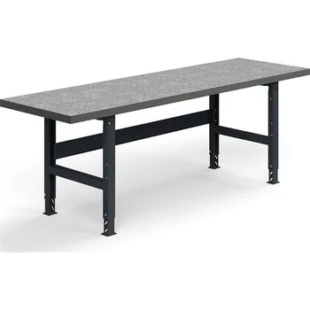 Dílenský stůl Dílenský stůl TRUST, 2500x760mm, 600 kg, vinylový povrch