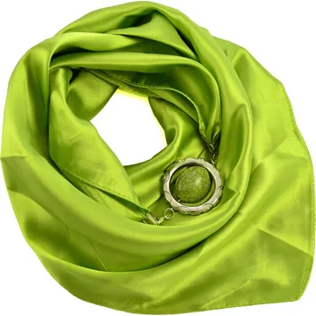 Šátek Magotex Šátek s bižuterií Stella - zelený