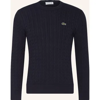 Pánské oblečení Lacoste Pánský Svetr, tmavě modrá, L