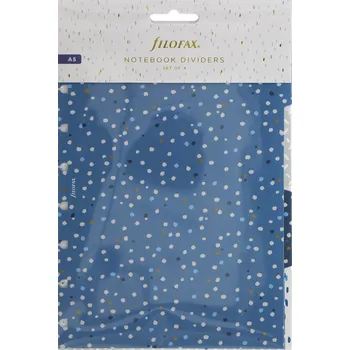 Diář Notebook, rozřazovač, A5, Indigo