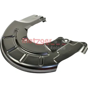 Brzdový kotouč Ochranný plech proti rozstřikování, brzdový kotouč METZGER 6115060
