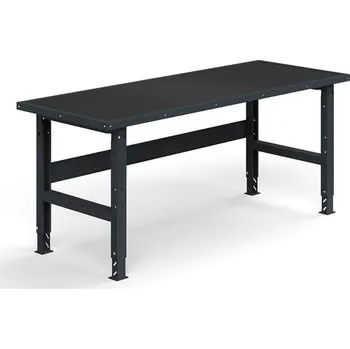 Dílenský stůl Dílenský stůl TRUST, 2000x760mm, 300 kg, s ochrannou podložkou