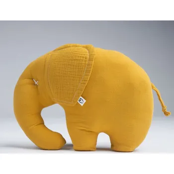 Tulimese Slon mušelínový hořčicový