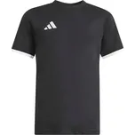 ADIDAS PERFORMANCE Funkční tričko ENT26 černá / bílá