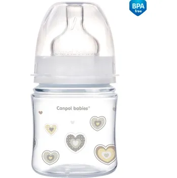 Canpol Babies Láhev se širokým hrdlem NEWBORN BABY 120ml