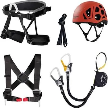 Horolezectví Singing Rock Packet Ferrata EXP II, červená, L-XXL