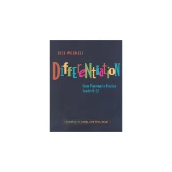 Kniha Differentiation - Wormeli, Rick