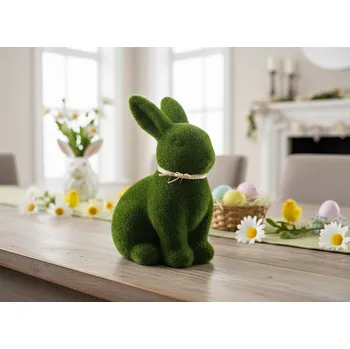 Velikonoční dekorace DOMLY Dekorační Figurka Zelená