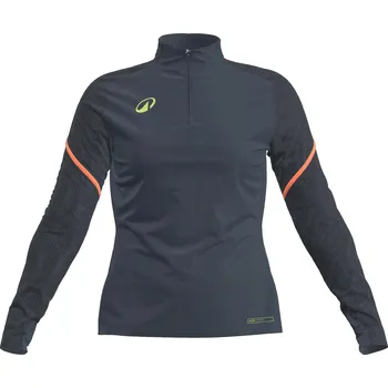 Dámská mikina KIPSTA Dámská fotbalová mikina se zipem u krku Viralto S ORANŽOVÁ|RŮŽOVÁ|ŠEDÁ