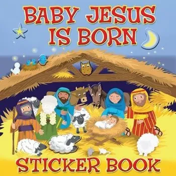 První čtění Baby Jesus is Born Sticker Book - Williamson, Karen