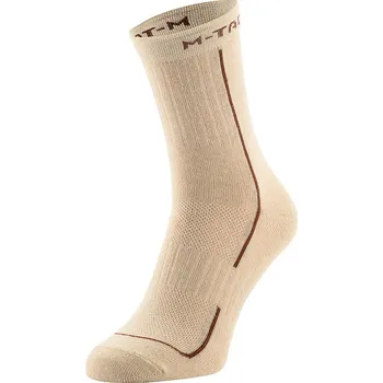 Pánské termo ponožky Ponožky M-Tac Light Socks Mk.3 - béžové, 39-42