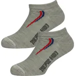 Design Socks Chlapecké kotníčkové ponožky-sv.šedá barva