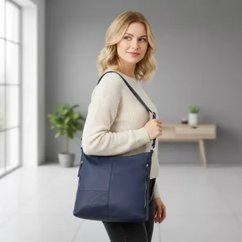 Kabelka Modrá kabelka Bella Belly L4918