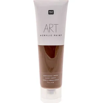 Vodová barva Akrylová barva 100ml spálená tráva