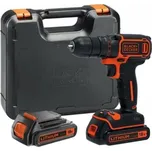 BLACK+DECKER Aku vrtací šroubovák 18V s 2 převodovými stupni BDCDD186KB
