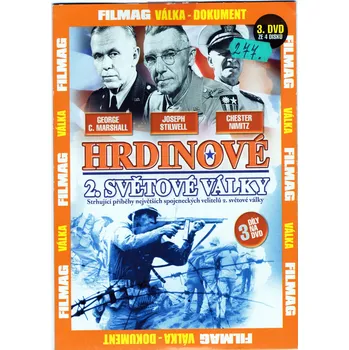 DVD film DVD Hrdinové 2. Světové Války