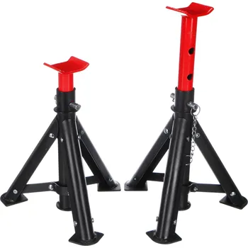 Hever Podkládací stojánky - skládací podpěra pod auto 2 t, MECHANIC CAR STAND PRO, 2 ks - SIXTOL
