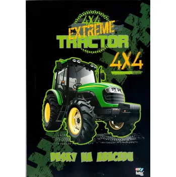 desky na sešit Desky na ABC traktor 3-96022