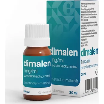 Lék Dimalen 1mg/ml perorální kapky, roztok 1x20ml